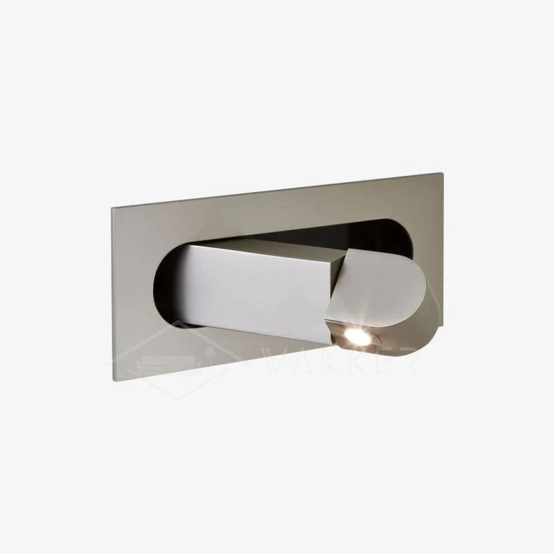 LED wandlamp met verborgen schakelaar – druk in, druk uit – verstelbare kop voor leeslicht naast bed | Sansoti