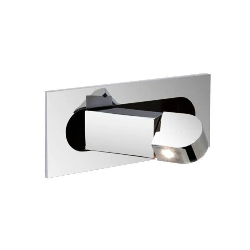 LED wandlamp met verborgen schakelaar – druk in, druk uit – verstelbare kop voor leeslicht naast bed | Sansoti
