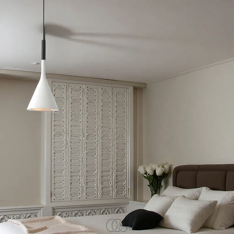 Scandinavische Hanglamp Metaal E27 Verstelbaar Snoer Warm Licht Woonkamer Slaapkamer Stijlvol Design | Sansoti