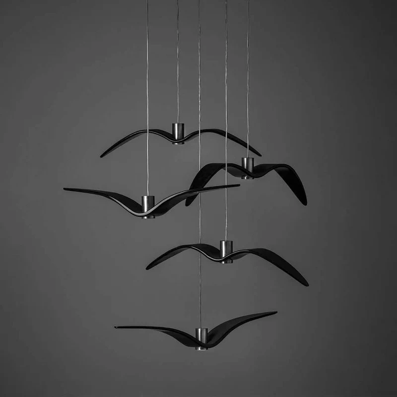 Brokis Hängeleuchte Night Birds normale Flügel 73cm