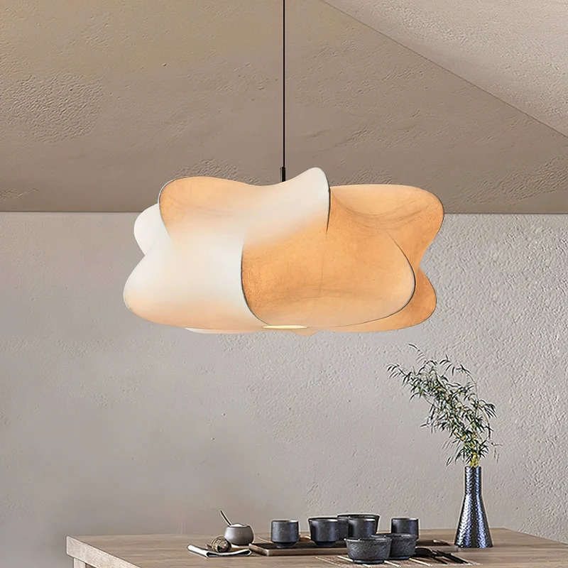 Zijden Cocon Hanglamp – 3 Formaten Organische Sfeerverlichting | Sansoti