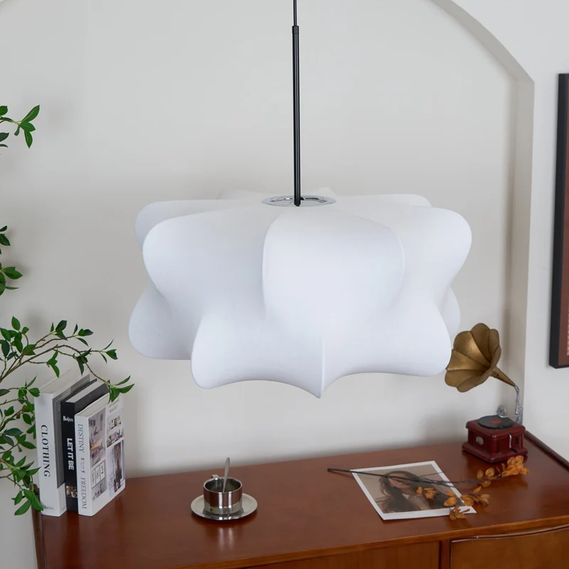 Zijden Cocon Hanglamp – 3 Formaten Organische Sfeerverlichting | Sansoti