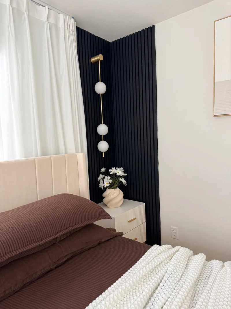 Verticale Glazen Wandlamp met Messing - Design Verlichting voor Gang & Entree | Sansoti
