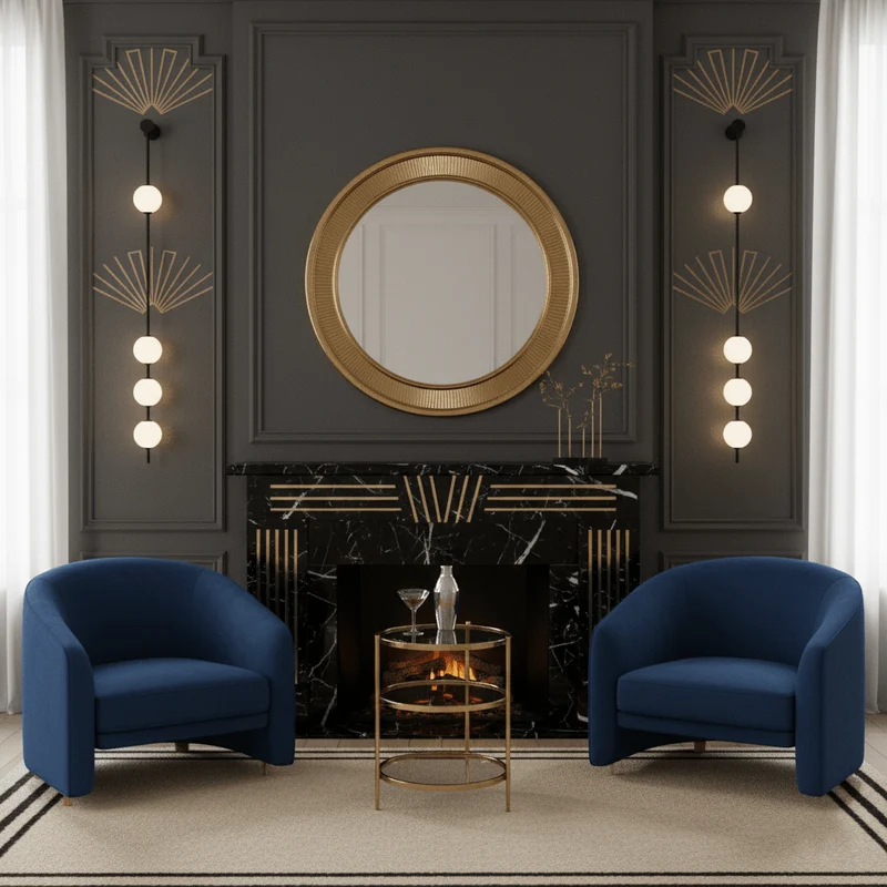 Verticale Glazen Wandlamp met Messing - Design Verlichting voor Gang & Entree | Sansoti