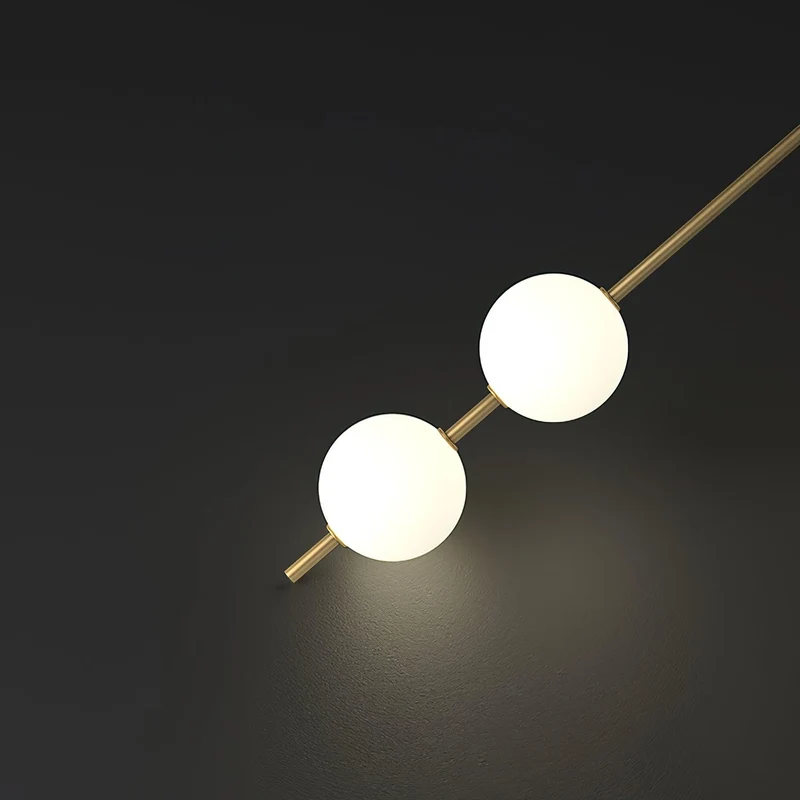 Verticale Glazen Wandlamp met Messing - Design Verlichting voor Gang & Entree | Sansoti