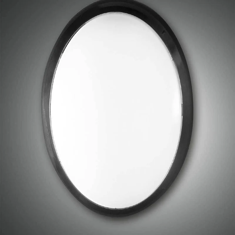 LED Wandleuchte Preston in Schwarz
