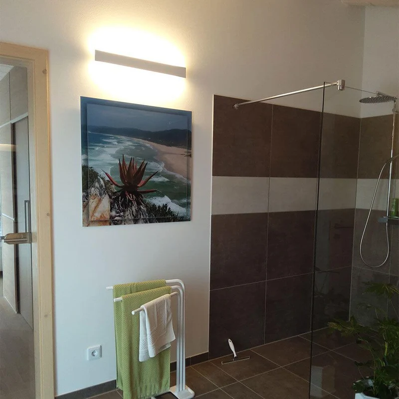 LED Wandleuchte Lotus Aluminium