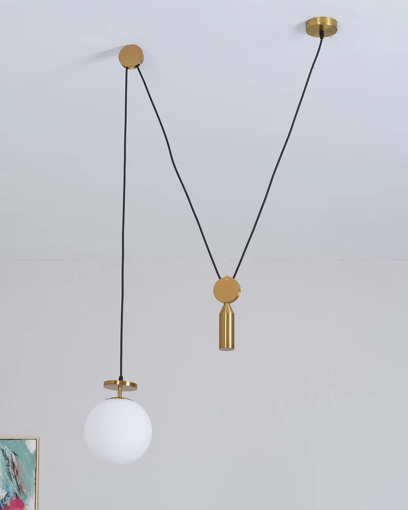 Geometrische Kroonluchter Modulair met Abstracte Vormen | Sansoti