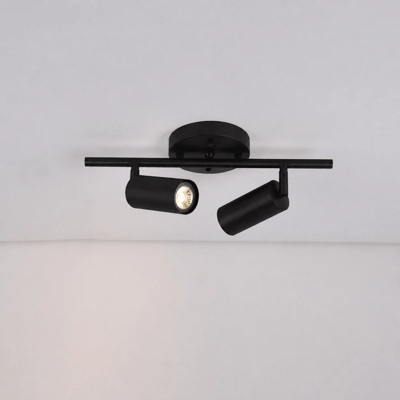 Verstelbare Wandlamp met Messing of Zwart Afwerking – 2 tot 4 Lichtpunten | Sansoti