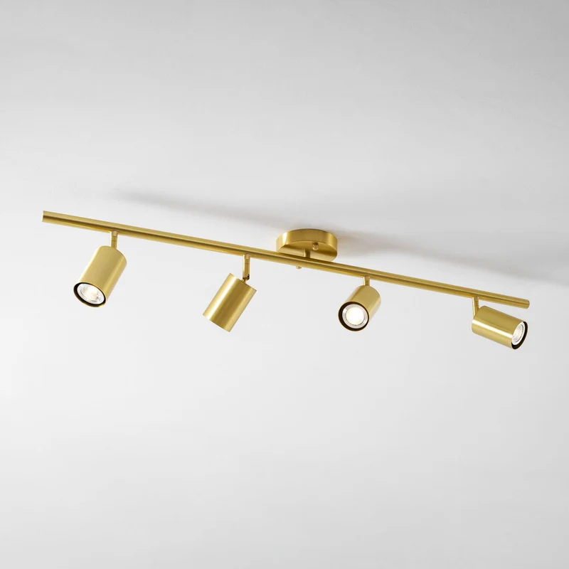 Verstelbare Wandlamp met Messing of Zwart Afwerking – 2 tot 4 Lichtpunten | Sansoti