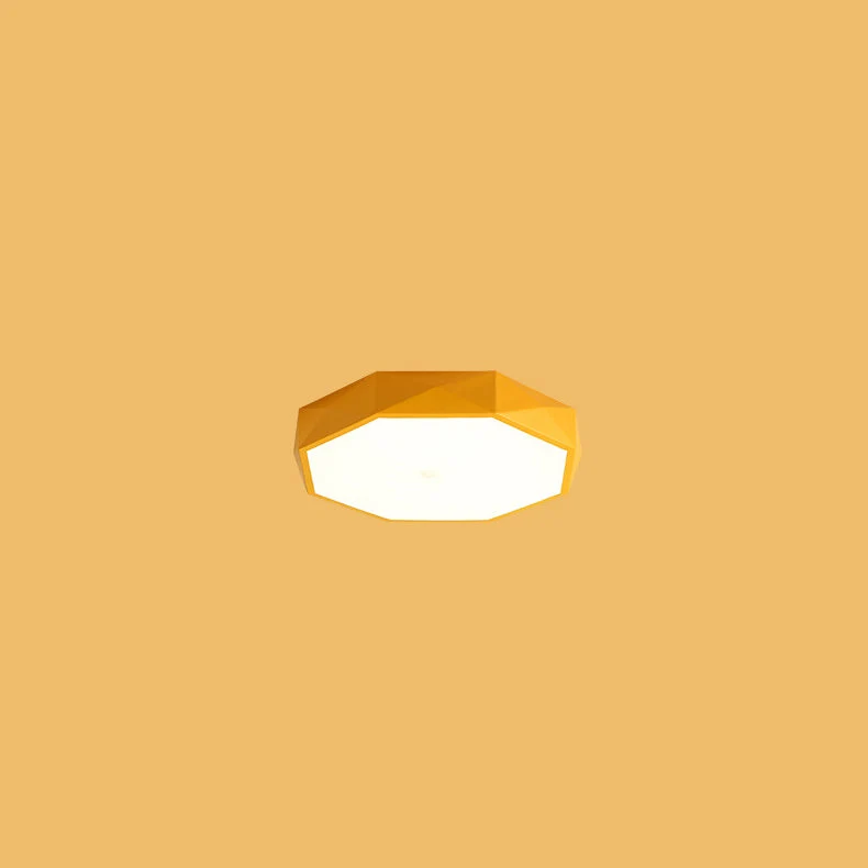 Plafondlamp Gang 30 cm Dimbaar LED IJzer en Acryl Lage Plafonds Flush Mount | Sansoti