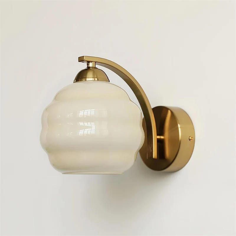 Art Deco Wandlamp Vintage Melkglas Armatuur Klassiek E26 E27 Fitting 1920s Geïnspireerd Interieurverlichting Woonkamer Gang Slaapkamer | Sansoti