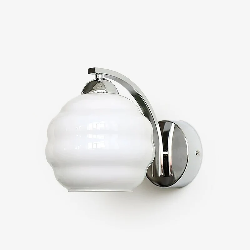 Art Deco Wandlamp Vintage Melkglas Armatuur Klassiek E26 E27 Fitting 1920s Geïnspireerd Interieurverlichting Woonkamer Gang Slaapkamer | Sansoti