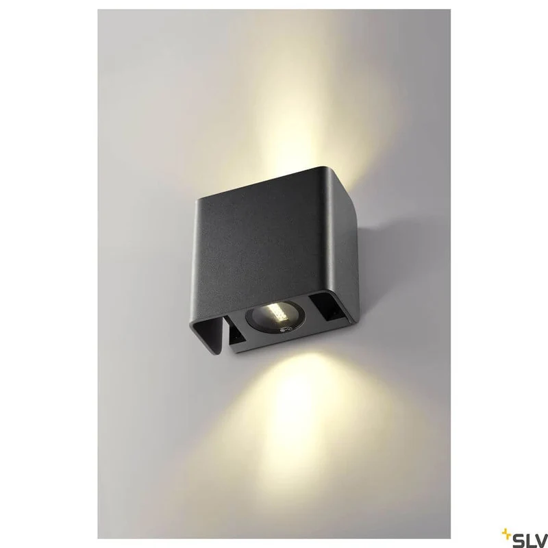 Mana Out LED Wandlampe 3000K IP65 Anthrazit