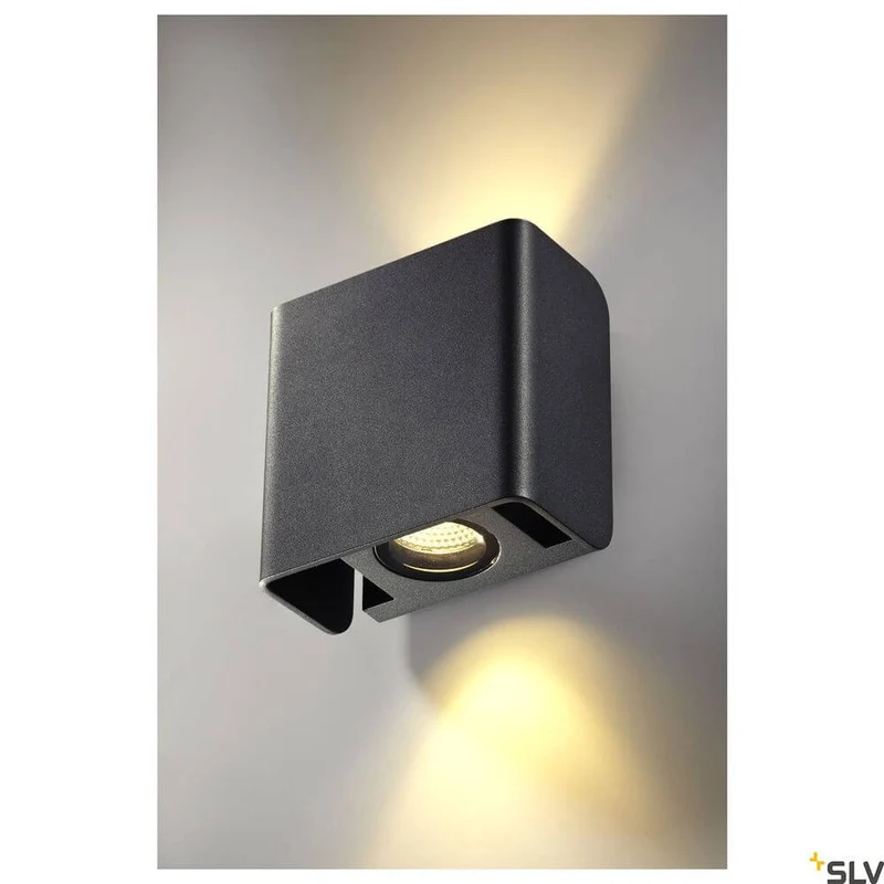 Mana Out LED Wandlampe 3000K IP65 Anthrazit