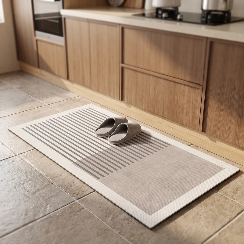 Anti-Vermoeidheidsmat Keuken PU-Schuim Antislip 40x60 tot 50x160 cm Waterafstotend | Sansoti