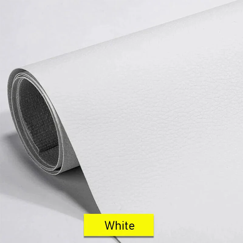 Zelfklevende Leerreparatietape voor Meubels en Auto Herstelfolie Scheurfix 20x30cm tot 50x137cm Knipbaar | Sansoti