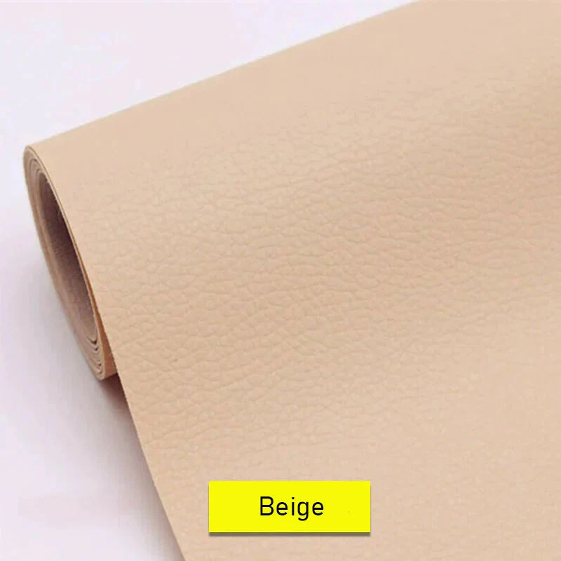 Zelfklevende Leerreparatietape voor Meubels en Auto Herstelfolie Scheurfix 20x30cm tot 50x137cm Knipbaar | Sansoti