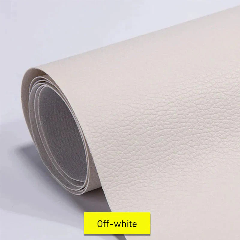 Zelfklevende Leerreparatietape voor Meubels en Auto Herstelfolie Scheurfix 20x30cm tot 50x137cm Knipbaar | Sansoti