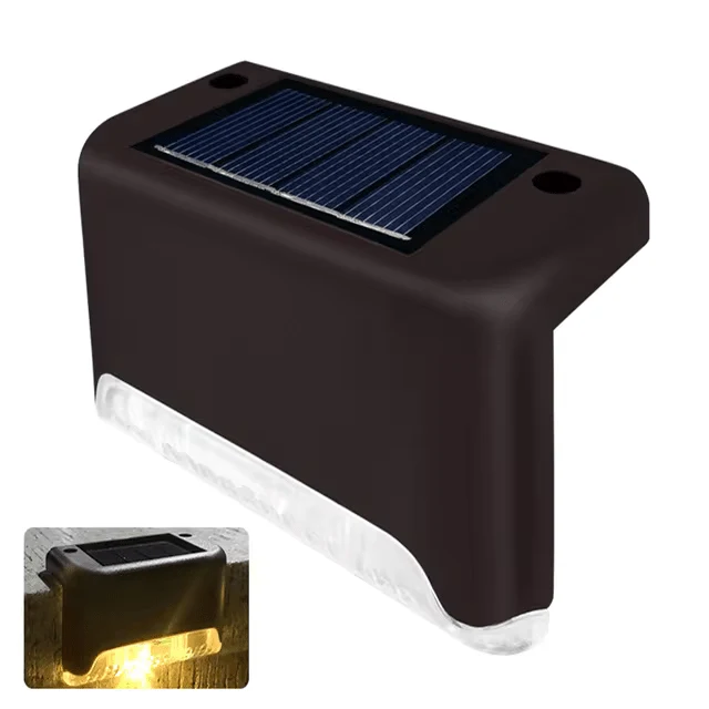 LED Solar Buitenlamp Tuinverlichting Draadloos 5-Pack Warm Wit Geel Meerkleurig Waterdicht Zonnepaneel | Sansoti
