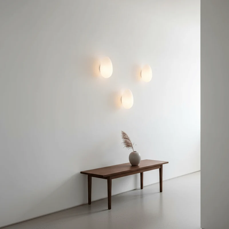 Glazen Wandlamp met Handgeblazen Bubble-Glas – Sculptuur Verlichting Scandinavisch Design – Verkrijgbaar in 4 Unieke Modellen & 4 Kleuren | Sansoti