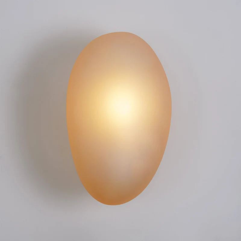 Glazen Wandlamp met Handgeblazen Bubble-Glas – Sculptuur Verlichting Scandinavisch Design – Verkrijgbaar in 4 Unieke Modellen & 4 Kleuren | Sansoti