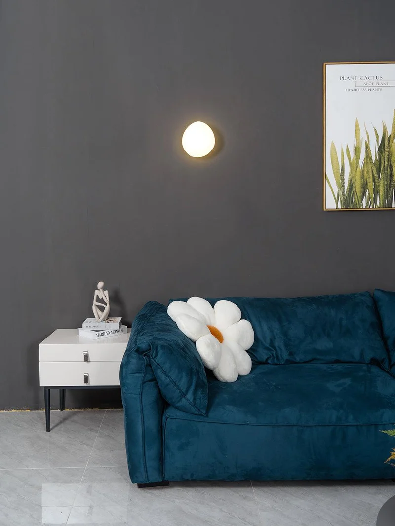 Glazen Wandlamp met Handgeblazen Bubble-Glas – Sculptuur Verlichting Scandinavisch Design – Verkrijgbaar in 4 Unieke Modellen & 4 Kleuren | Sansoti