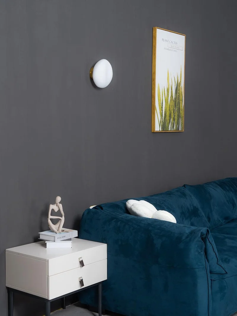 Glazen Wandlamp met Handgeblazen Bubble-Glas – Sculptuur Verlichting Scandinavisch Design – Verkrijgbaar in 4 Unieke Modellen & 4 Kleuren | Sansoti