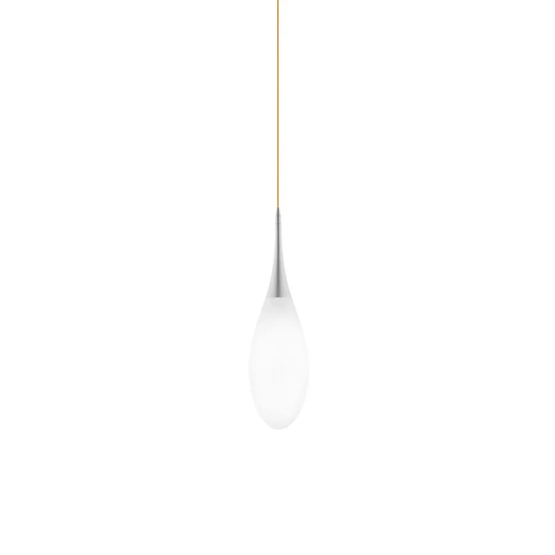 Kundalini Außen-Hängeleuchte Spillo 67cm IP65 Weiß