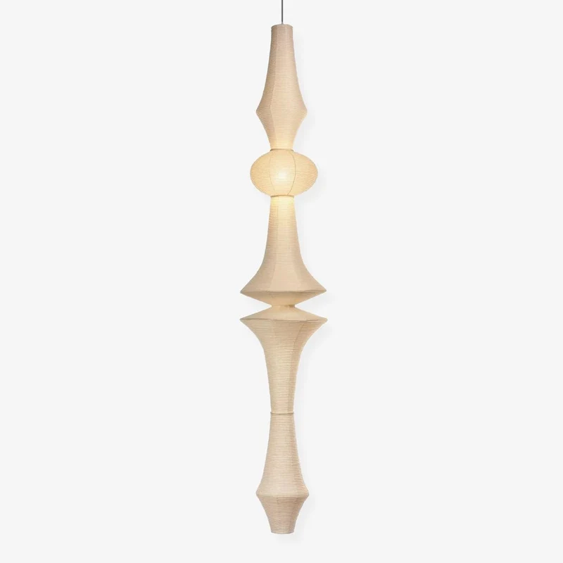 Japanse Hangende Papieren Lamp Zeven Formaten E26/E27 ø33-ø43cm 150-460cm Hoogte Mulberry Washi Moerasschors Translucide Kap Met Handgemaakt Karakter | Sansoti