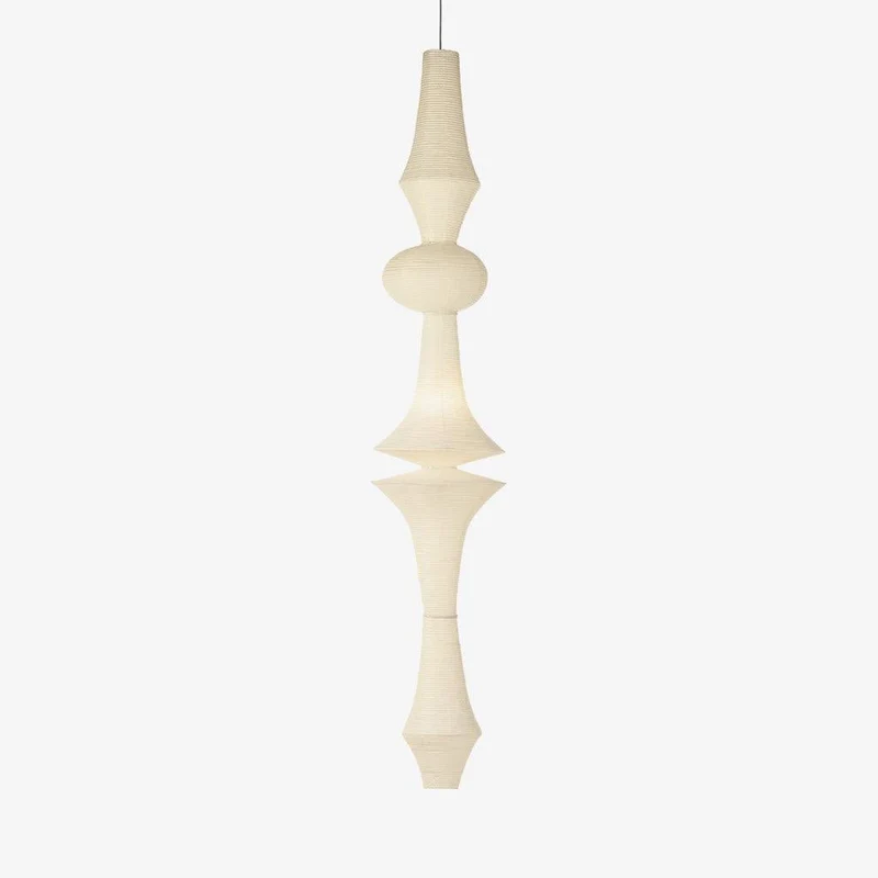 Japanse Hangende Papieren Lamp Zeven Formaten E26/E27 ø33-ø43cm 150-460cm Hoogte Mulberry Washi Moerasschors Translucide Kap Met Handgemaakt Karakter | Sansoti