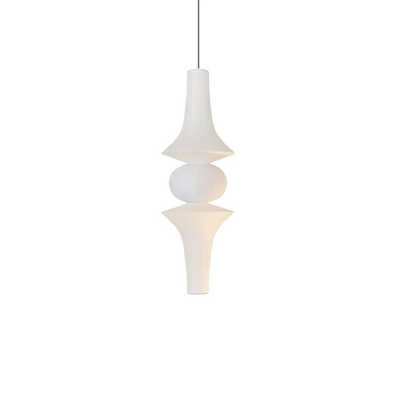 Japanse Hangende Papieren Lamp Zeven Formaten E26/E27 ø33-ø43cm 150-460cm Hoogte Mulberry Washi Moerasschors Translucide Kap Met Handgemaakt Karakter | Sansoti