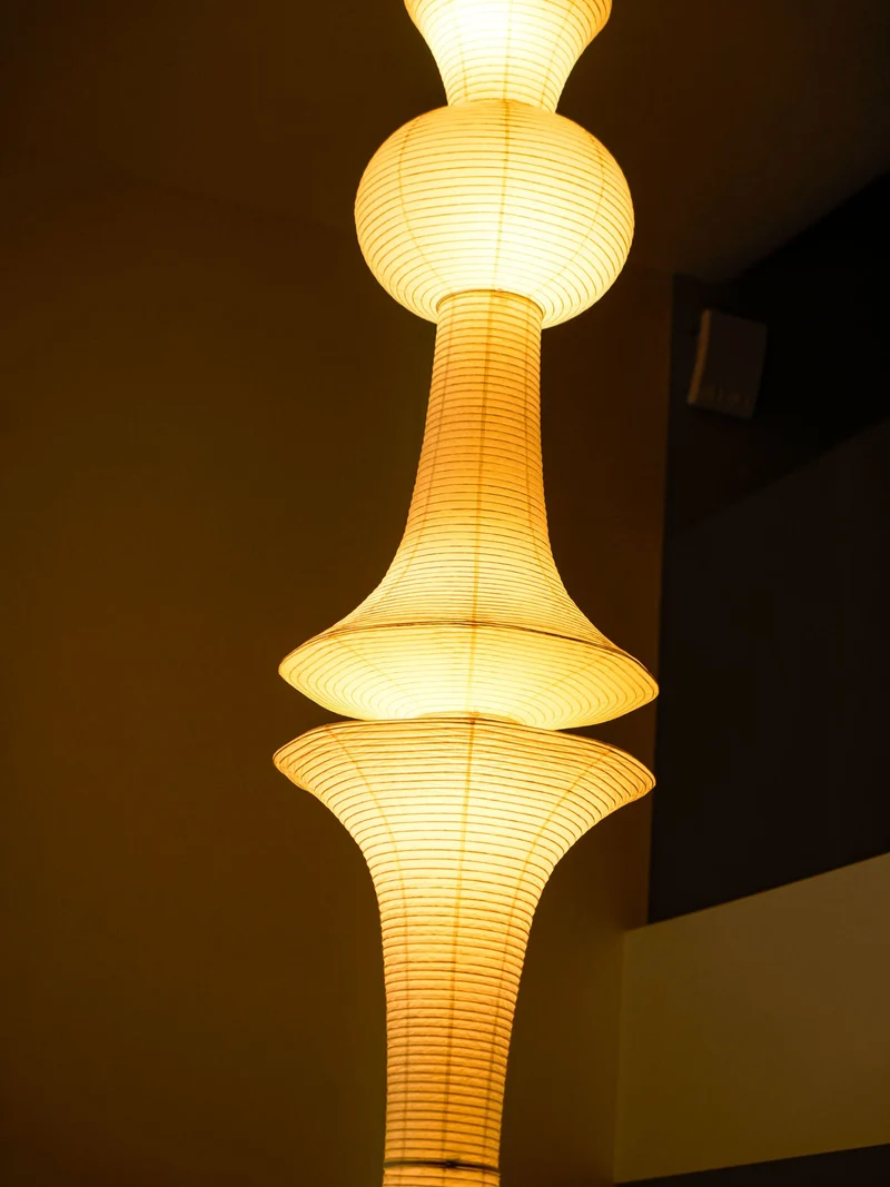 Japanse Hangende Papieren Lamp Zeven Formaten E26/E27 ø33-ø43cm 150-460cm Hoogte Mulberry Washi Moerasschors Translucide Kap Met Handgemaakt Karakter | Sansoti