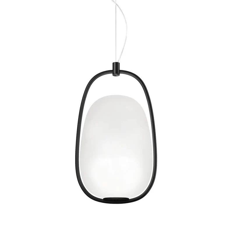 Kundalini Pendellampe Lanna Ø 22cm H 40cm Opalglas