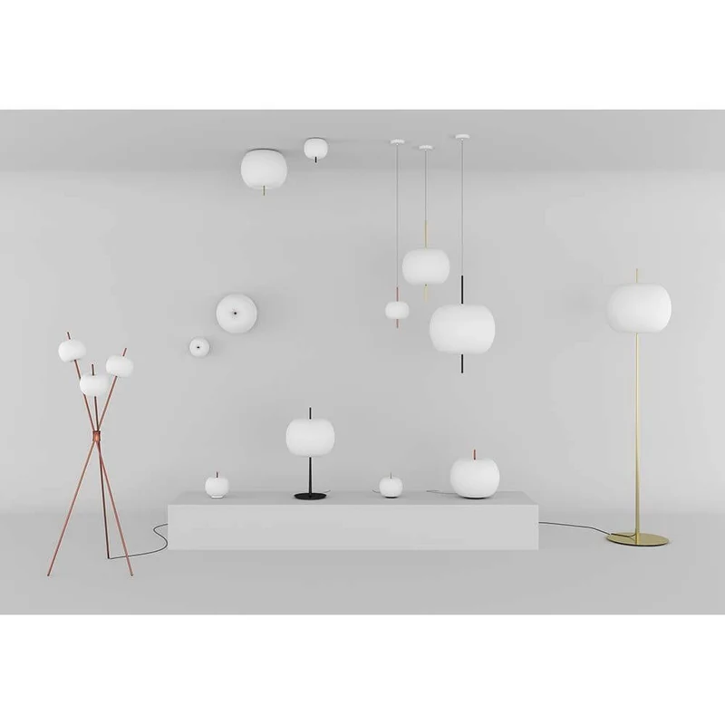 Kundalini LED Deckenlampe Kushi Ø 33cm Dimmbar