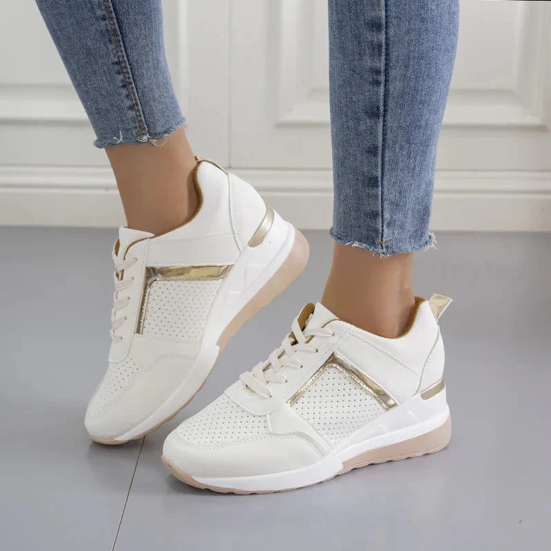 Luchtkussen Damessneakers Mesh Ademend Lichtgewicht Wandelschoenen Sportieve Vrijetijdsschoenen Dames | Sansoti