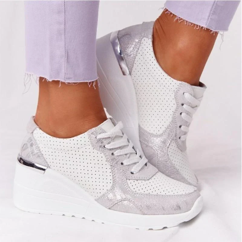 Luchtkussen Damessneakers Mesh Ademend Lichtgewicht Wandelschoenen Sportieve Vrijetijdsschoenen Dames | Sansoti