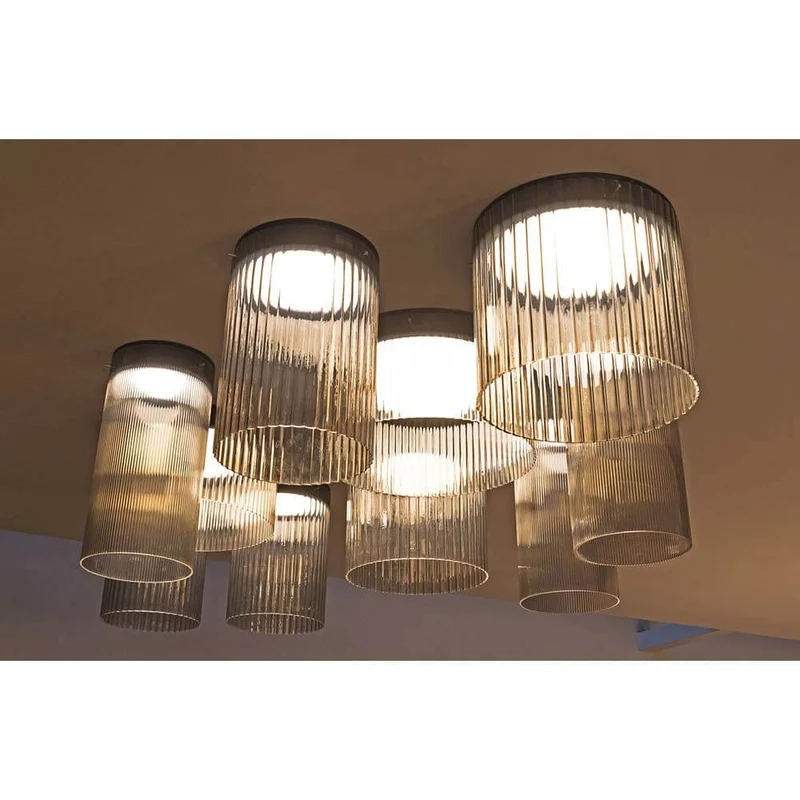 Kundalini LED Deckenleuchte Giass Ø 40cm Dimmbar