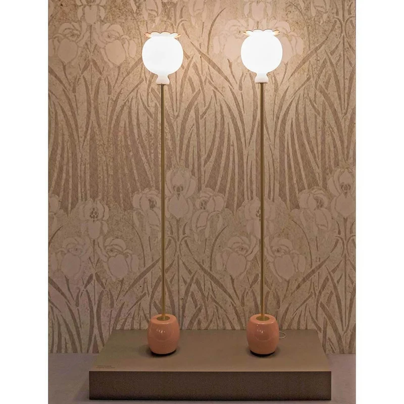 Kundalini Stehlampe Opyo 172cm Glanzlackoptik Dimmbar