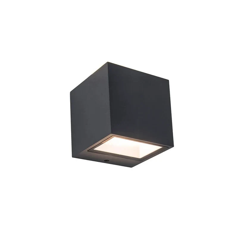 LED Außen-Wandlampe Gemini IP44 Anthrazit