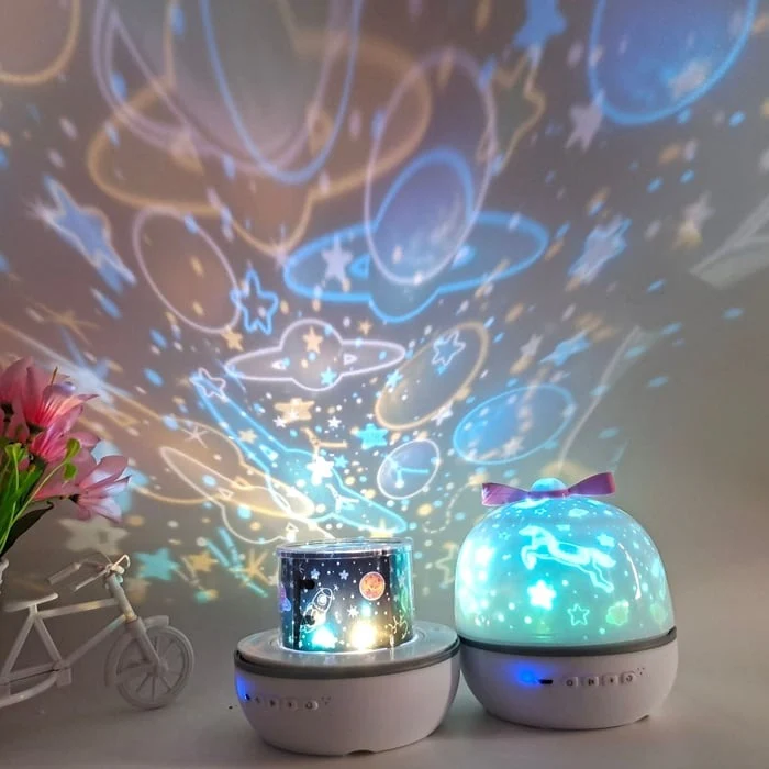 Sterrenhemel Projector voor Kinderen – Creëert Magische Sfeer met Sterren en Sterrenstelsels | Sansoti