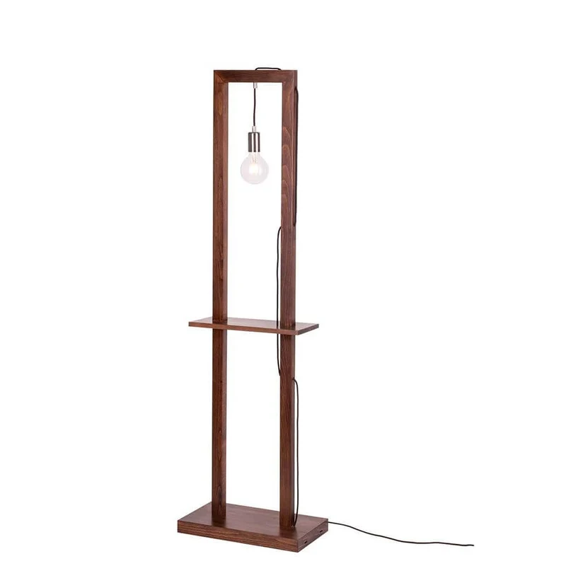 Stehleuchte Monopod Nuss
