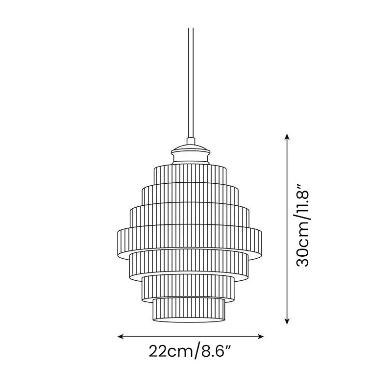 Messingkleurige Hanglamp met Flessendesign – Glazen Kap in Retro Stijl – Ø22cm – E27-Fitting | Sansoti