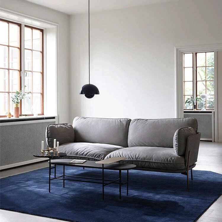 Scandinavische Hanglamp Halfrond Metalen Kap 1-Lichtpunt Modern Design Eetkamer Woonkamer | Sansoti