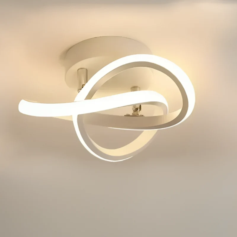 LED Plafondlamp met Dubbele Ringen Modern Design Hal Gang Kantoor Balkon Verlichting Creatief | Sansoti
