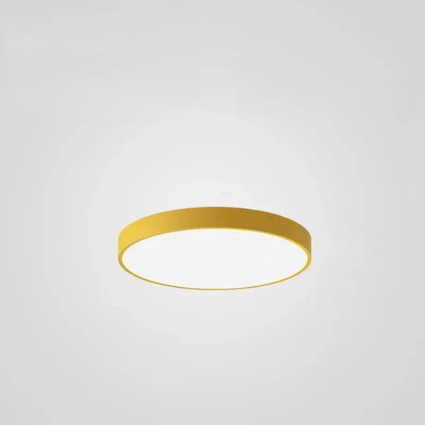 Kleurrijke Plafondlamp Rond LED Ultradun Design voor Woonkamer Slaapkamer Studeerkamer Gang Modern Interieur Verlichting Scandinavisch | Sansoti