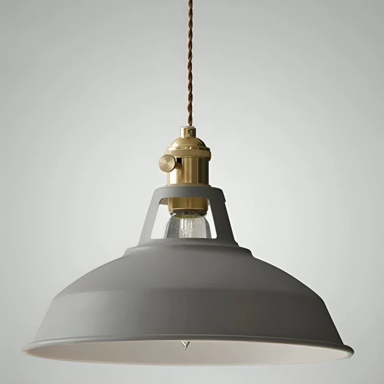 Retro Metalen Hanglamp 1-Lichts voor Eetkamer en Restaurant – Industriële Stijl Verlichting met Verstelbare Ketting | Sansoti