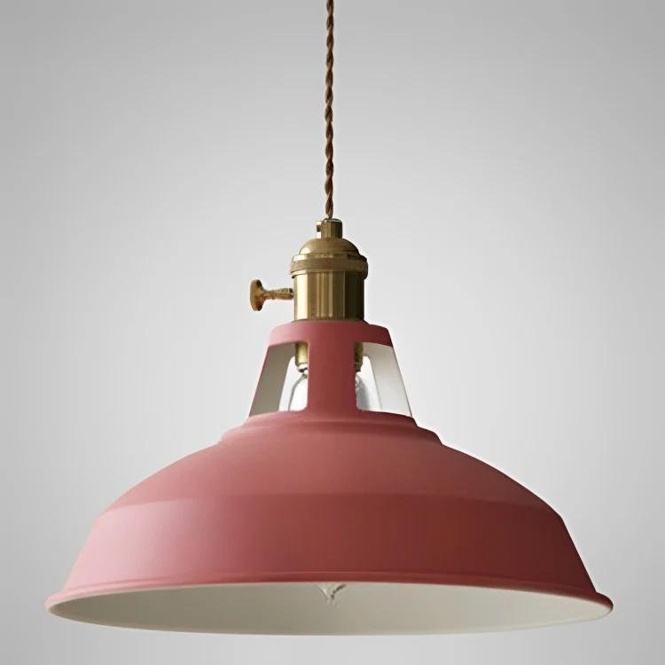 Retro Metalen Hanglamp 1-Lichts voor Eetkamer en Restaurant – Industriële Stijl Verlichting met Verstelbare Ketting | Sansoti
