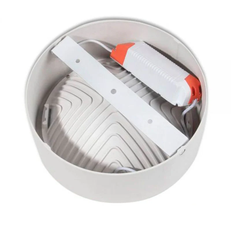 Indirektes Aufbau LED-Panel 300lm Ø 10,5cm Warmweiß