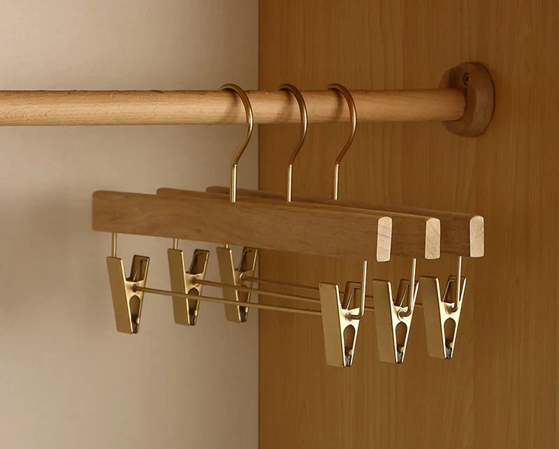 Overhemdhangers Hout Set van 2 Antislip Brede Schouder | Sansoti
